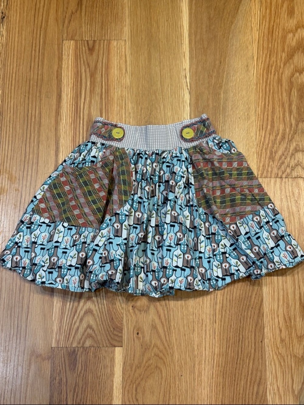 Matilda Jane You & Me Modern Art Gabby Skirt, Size 8